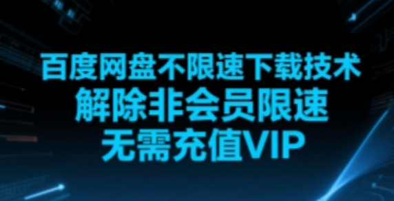 BD网盘科技功能版,解C非会员限速-杨北资源网