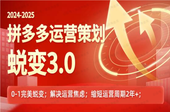 拼多多运营策略蜕变3.0(软件用户专享)-达天社软件指定官方网站